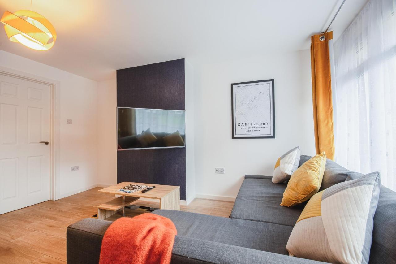 City Centre-Free Parking-2Mins From Station Canterbury Buitenkant foto